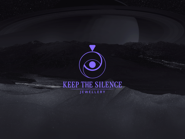 Lucid Canvas Logo Design Keep The Silence Jewellery